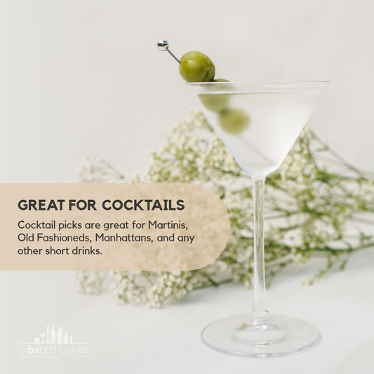 Gold Cocktail Picks