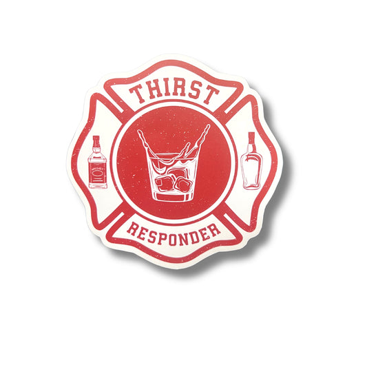 Thirst Responder Sticker