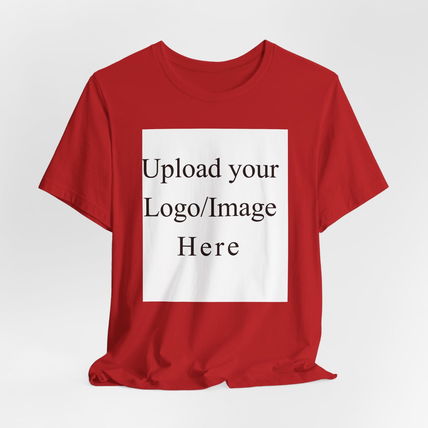 Customizable T-Shirt – Personalized Upload Tee (Your Text/Logo Here)
