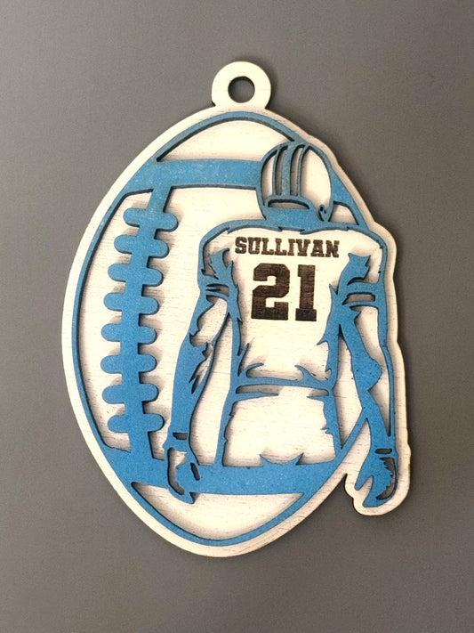 Prosper Football Ornament