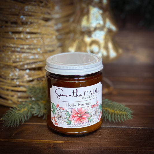 Holly Berries 7.5 oz. Candle