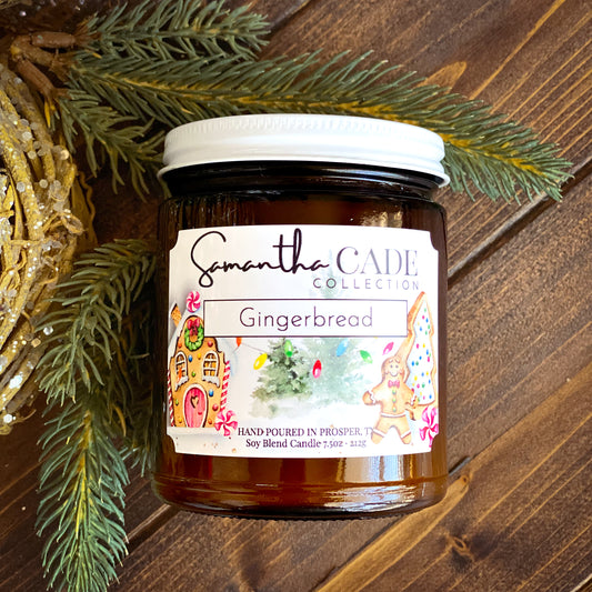 Gingerbread 7.5 oz Candle