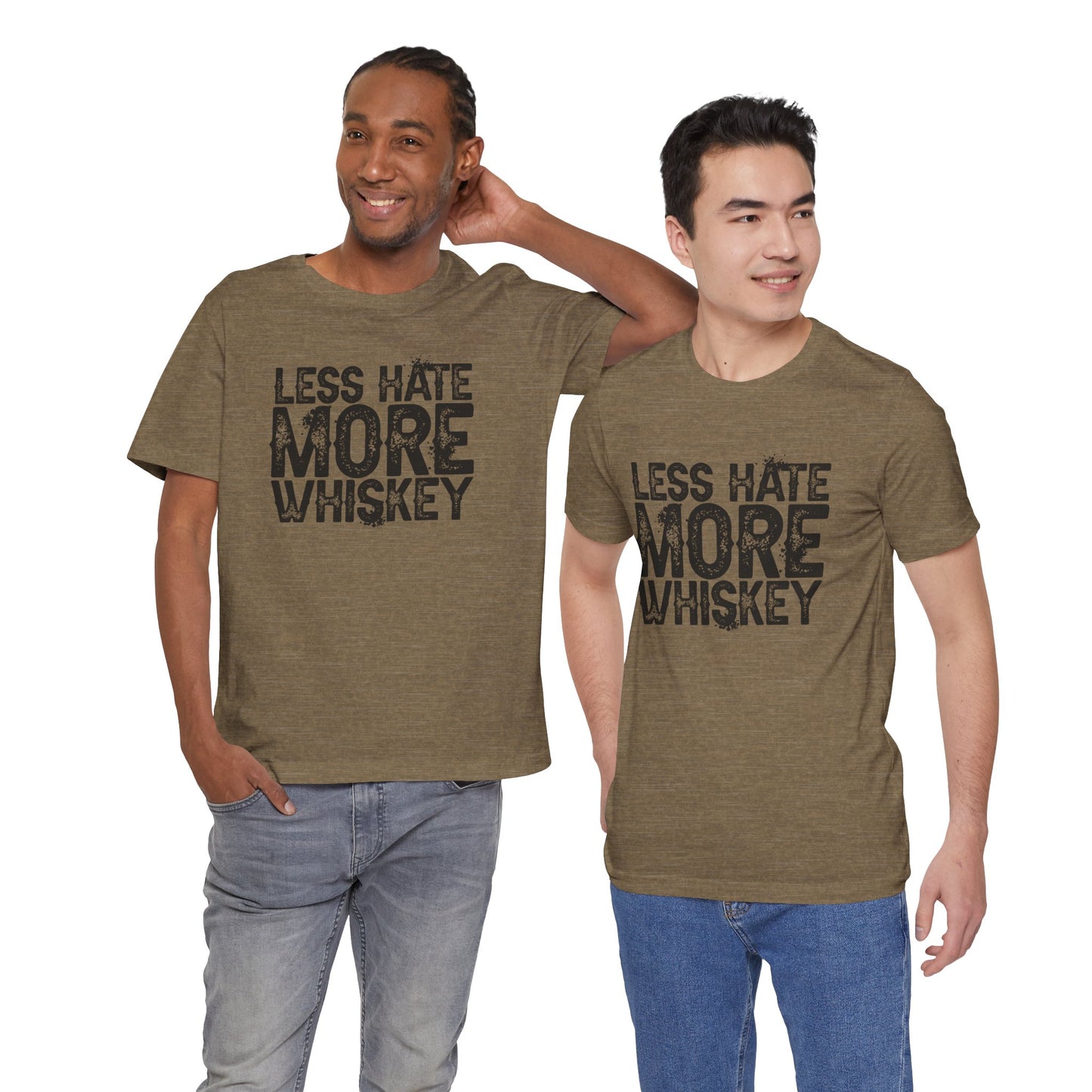 Less HATE Unisex Jersey Short Sleeve Tee