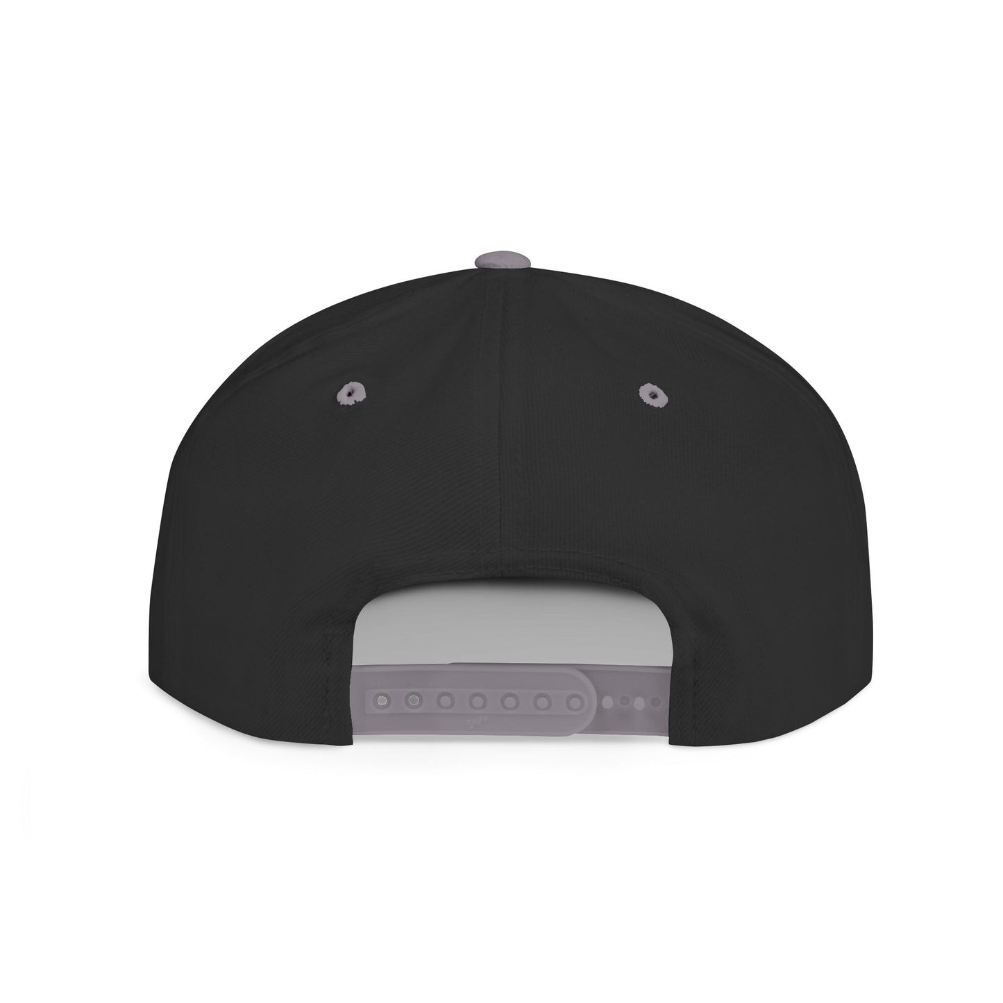 Bonded Bourbon Flat Bill Snapback Hat — Distressed Whiskey Logo Cap
