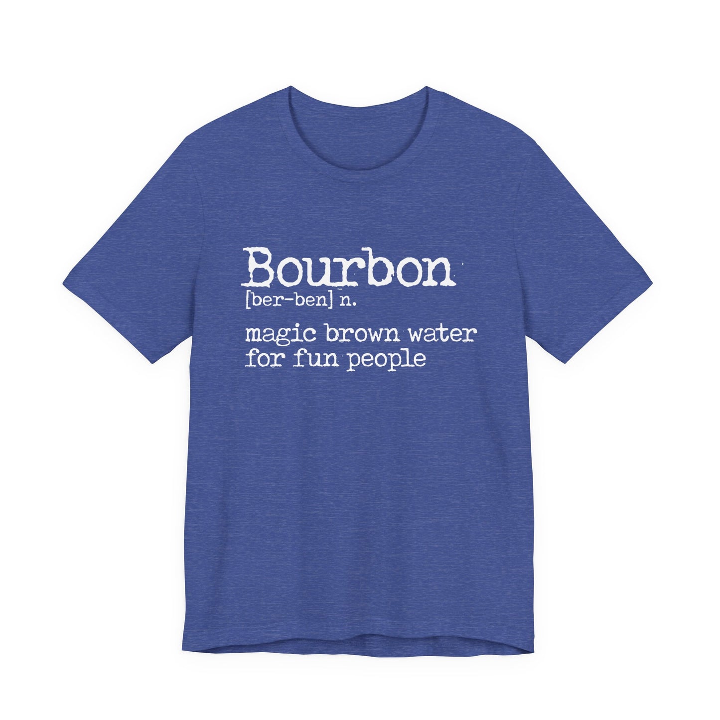Bourbon Definition Unisex Jersey Short Sleeve Tee