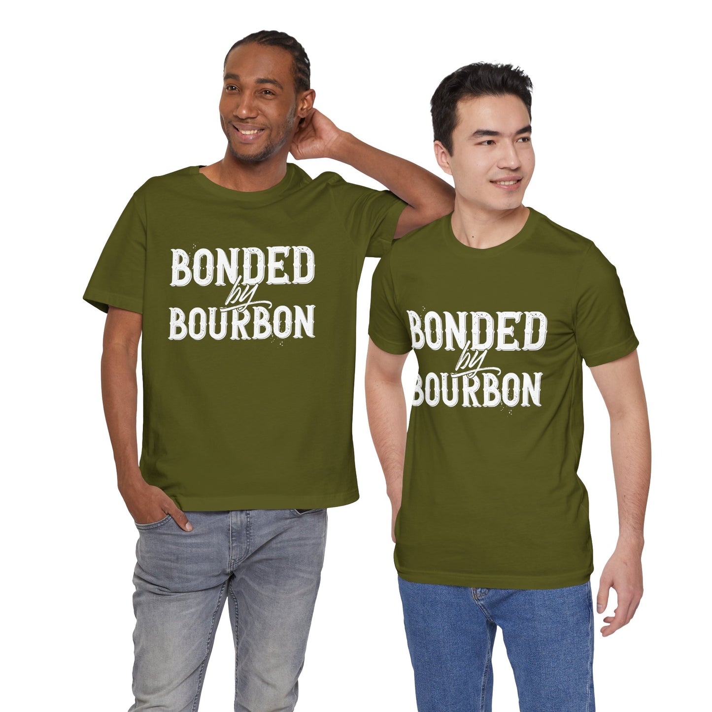 Bonded by Bourbon Unisex Jersey Short Sleeve Tee