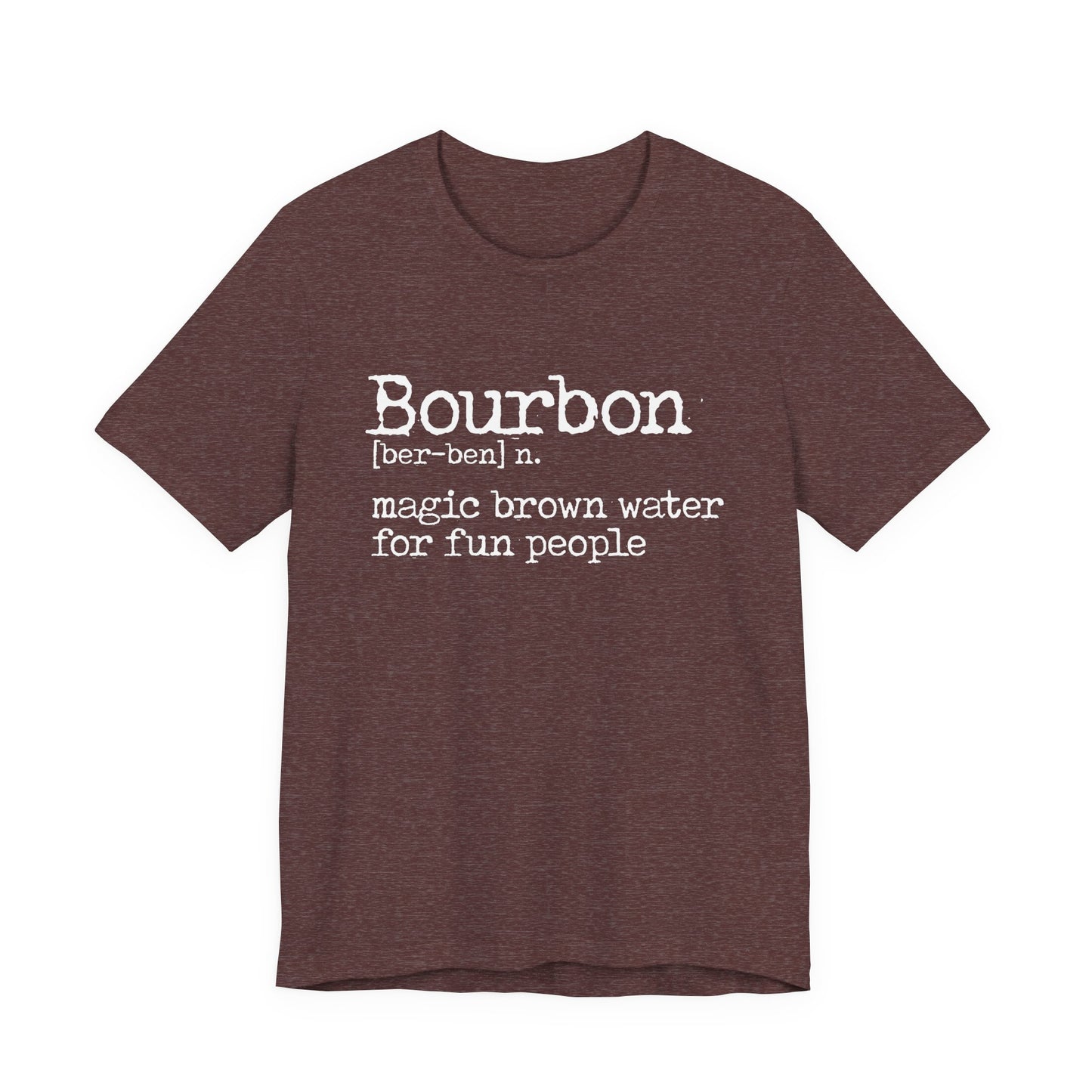 Bourbon Definition Unisex Jersey Short Sleeve Tee