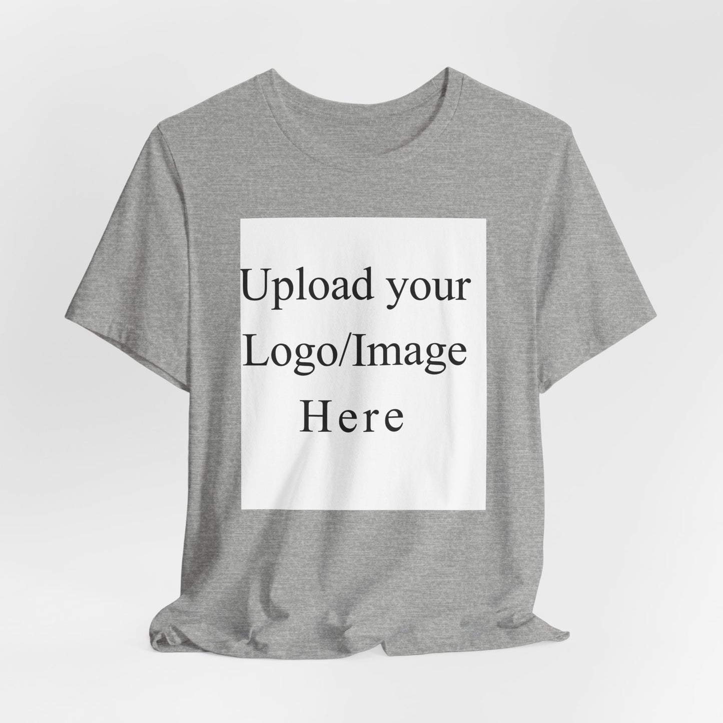 Customizable T-Shirt – Personalized Upload Tee (Your Text/Logo Here)