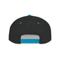 Bonded Bourbon Flat Bill Snapback Hat — Distressed Whiskey Logo Cap