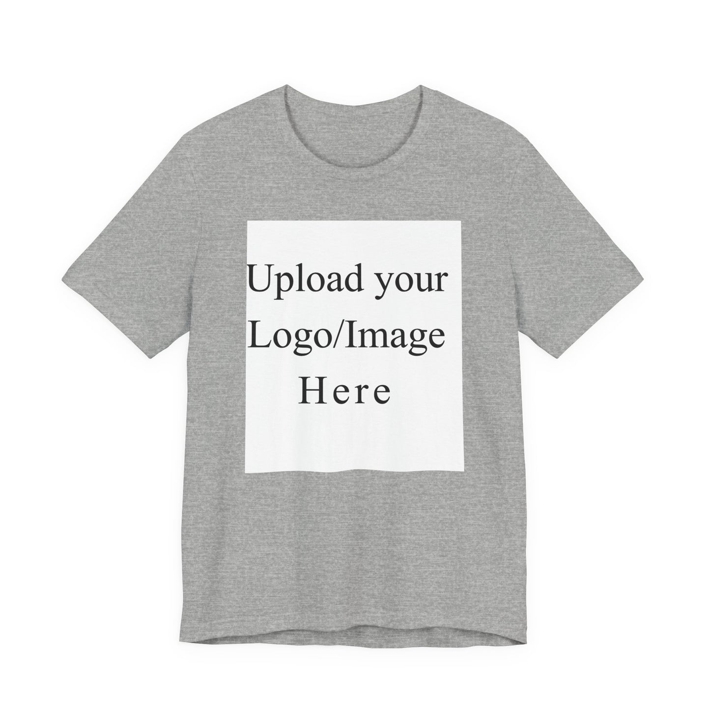 Customizable T-Shirt – Personalized Upload Tee (Your Text/Logo Here)