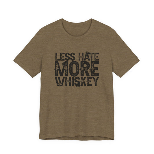 Less HATE Unisex Jersey Short Sleeve Tee