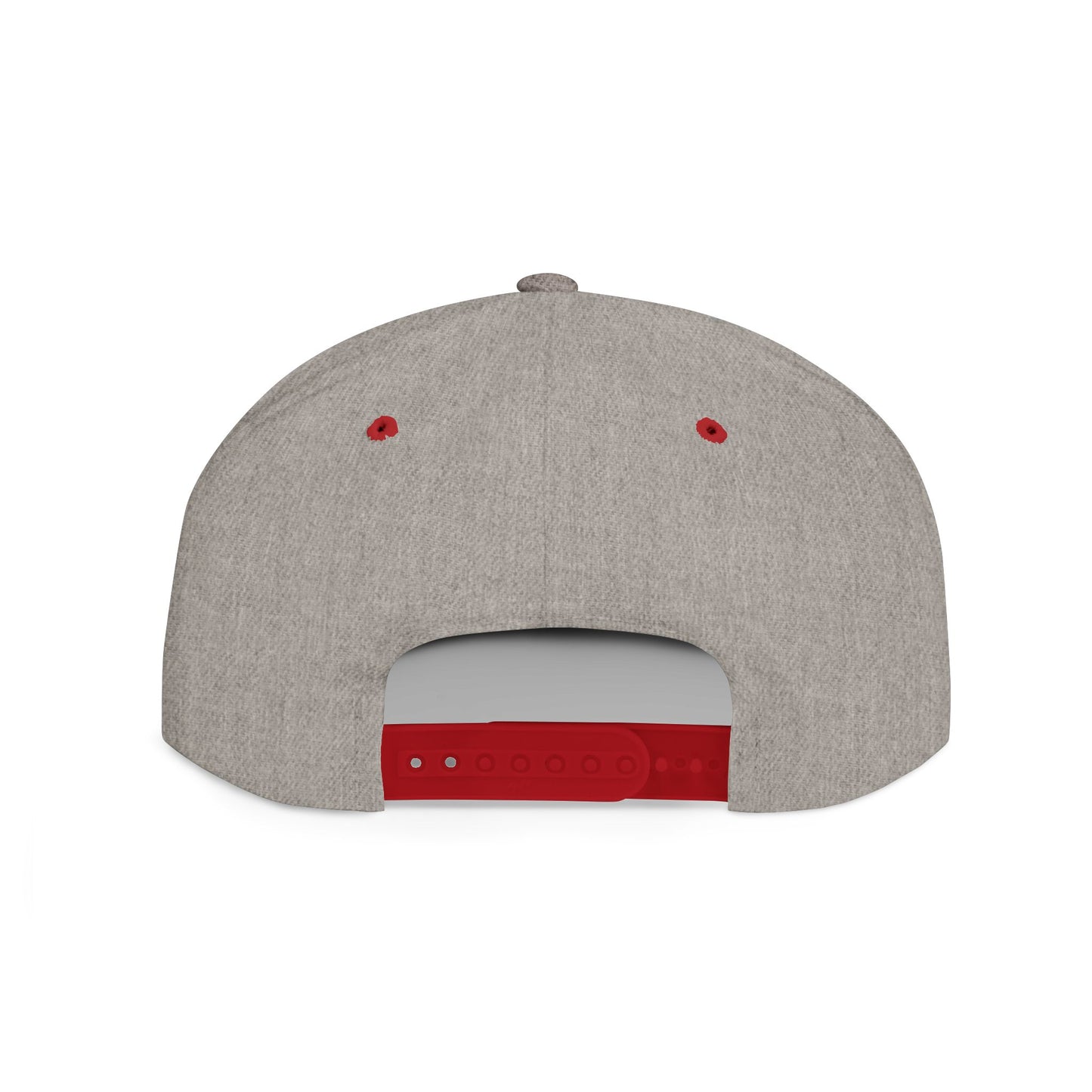 Bonded Bourbon Flat Bill Snapback Hat — Distressed Whiskey Logo Cap