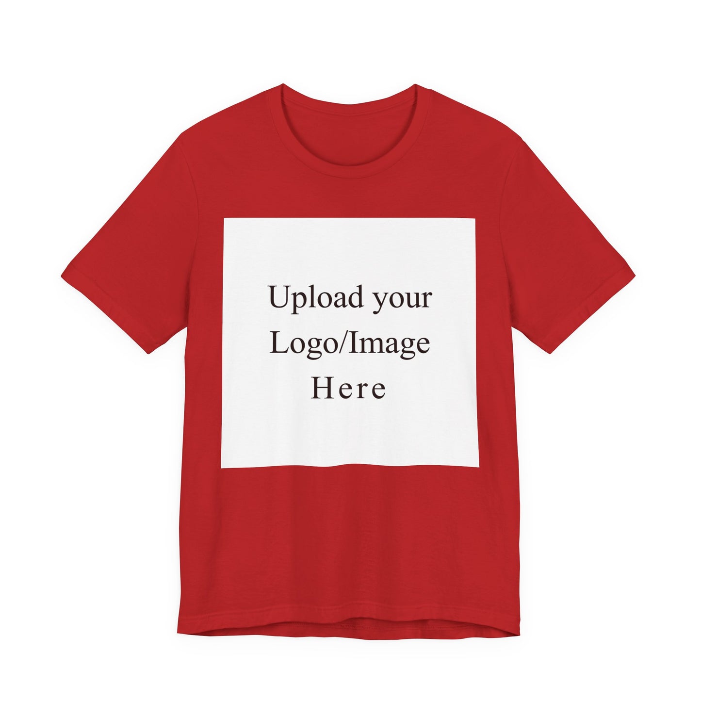 Customizable T-Shirt – Personalized Upload Tee (Your Text/Logo Here)