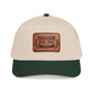 Bourbon Real Talk Leather Patch Baseball Cap