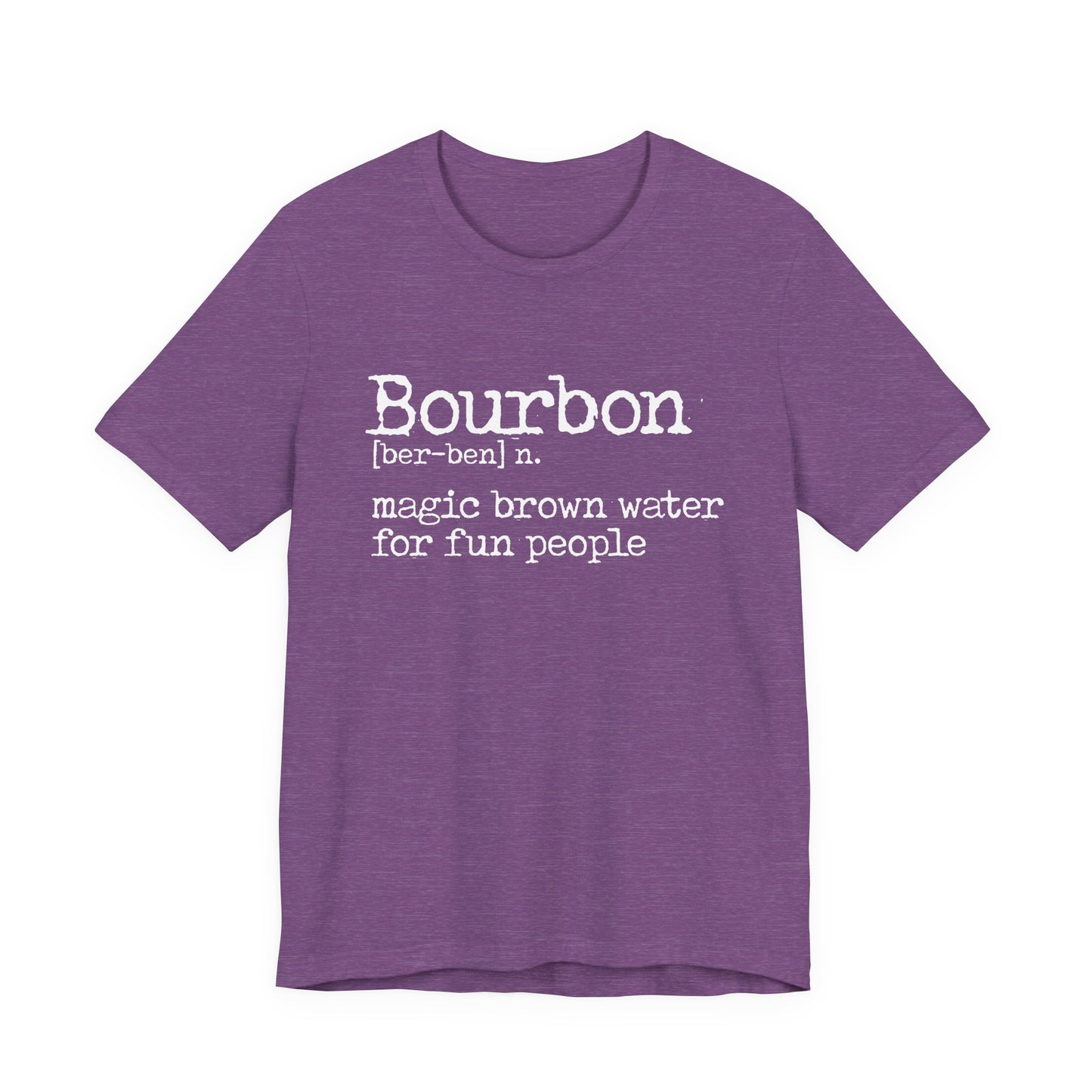 Bourbon Definition Unisex Jersey Short Sleeve Tee