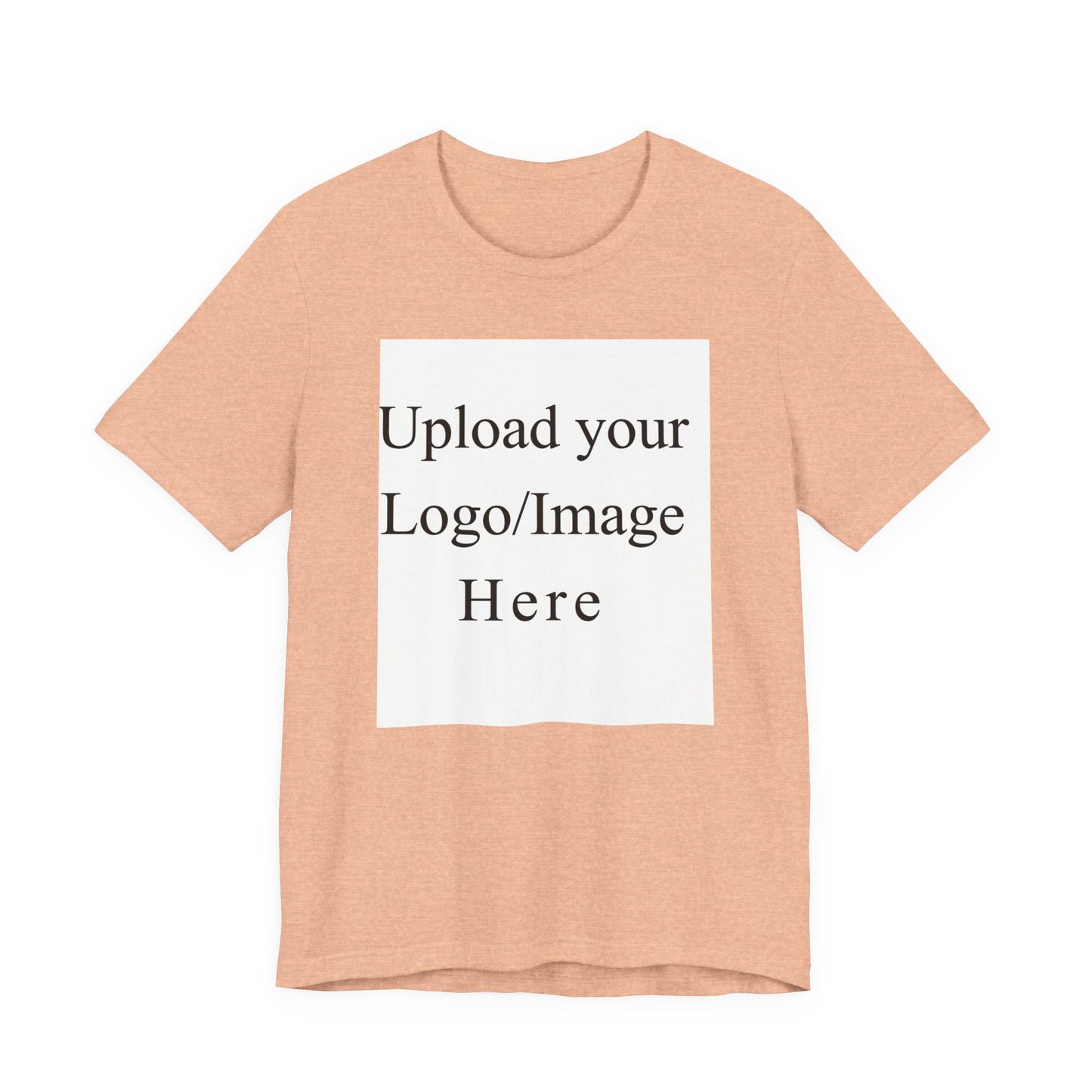 Customizable T-Shirt – Personalized Upload Tee (Your Text/Logo Here)