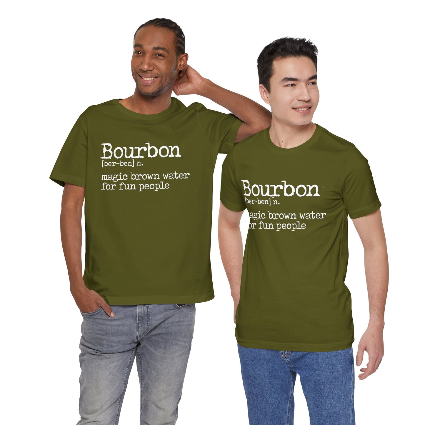 Bourbon Definition Unisex Jersey Short Sleeve Tee