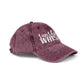 Vintage Embroidered Cap — 'Sunshine & Whiskey' Washed Baseball Hat