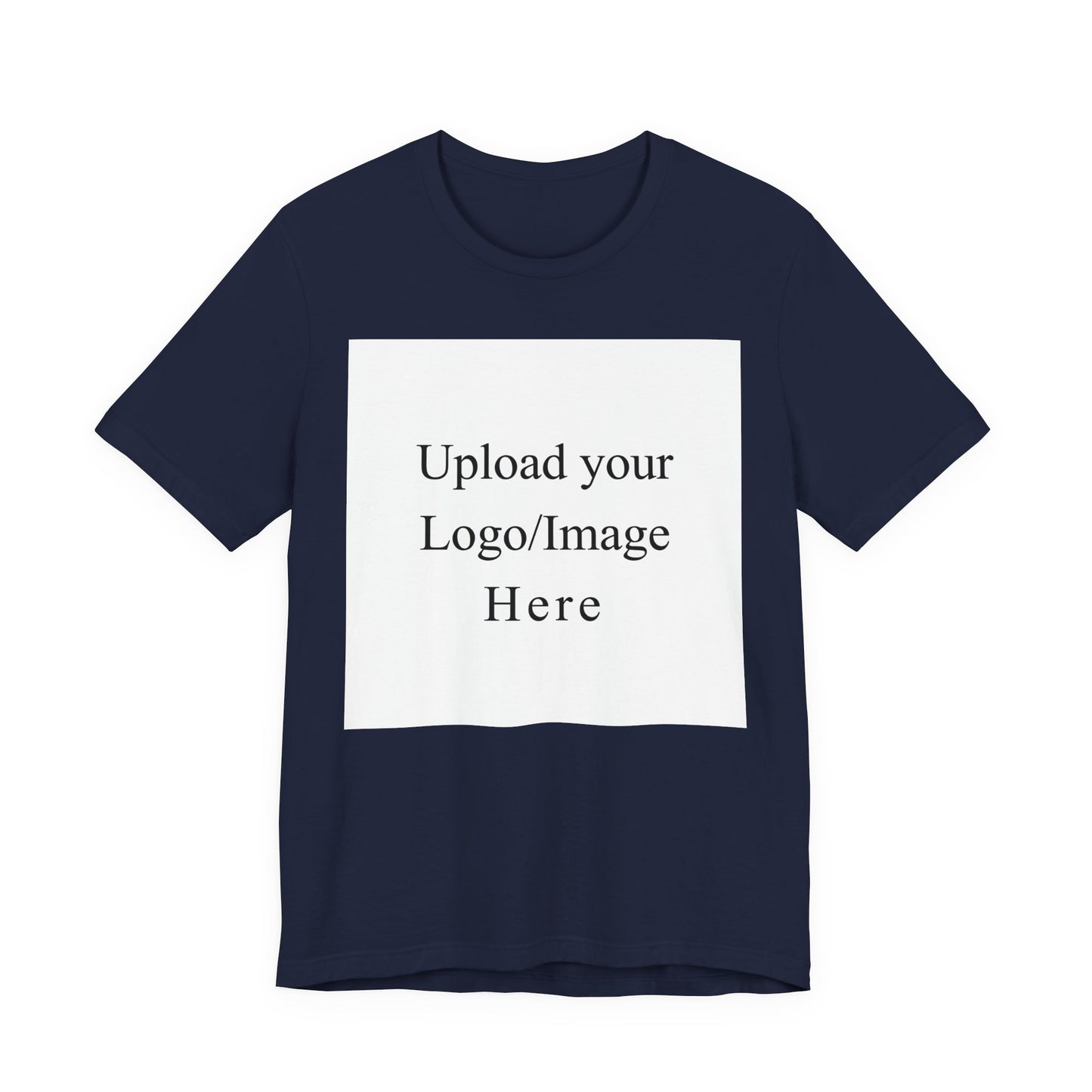 Customizable T-Shirt – Personalized Upload Tee (Your Text/Logo Here)