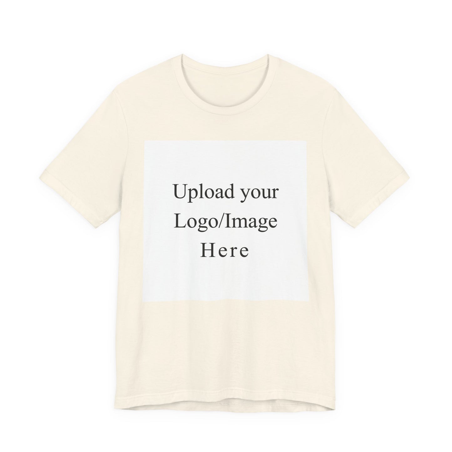 Customizable T-Shirt – Personalized Upload Tee (Your Text/Logo Here)