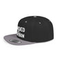 Bonded Bourbon Flat Bill Snapback Hat — Distressed Whiskey Logo Cap