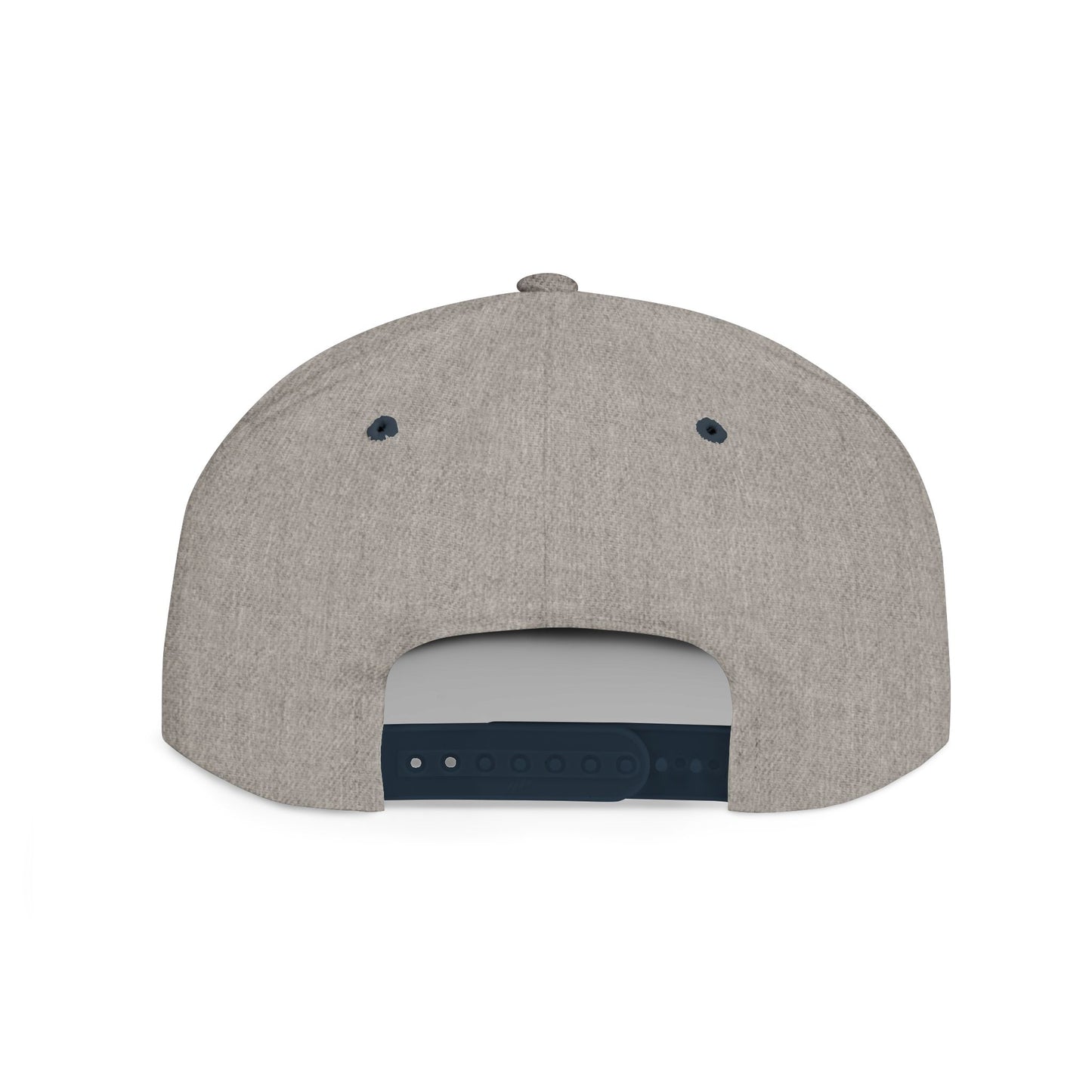 Bonded Bourbon Flat Bill Snapback Hat — Distressed Whiskey Logo Cap