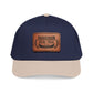Bourbon Real Talk Leather Patch Baseball Cap