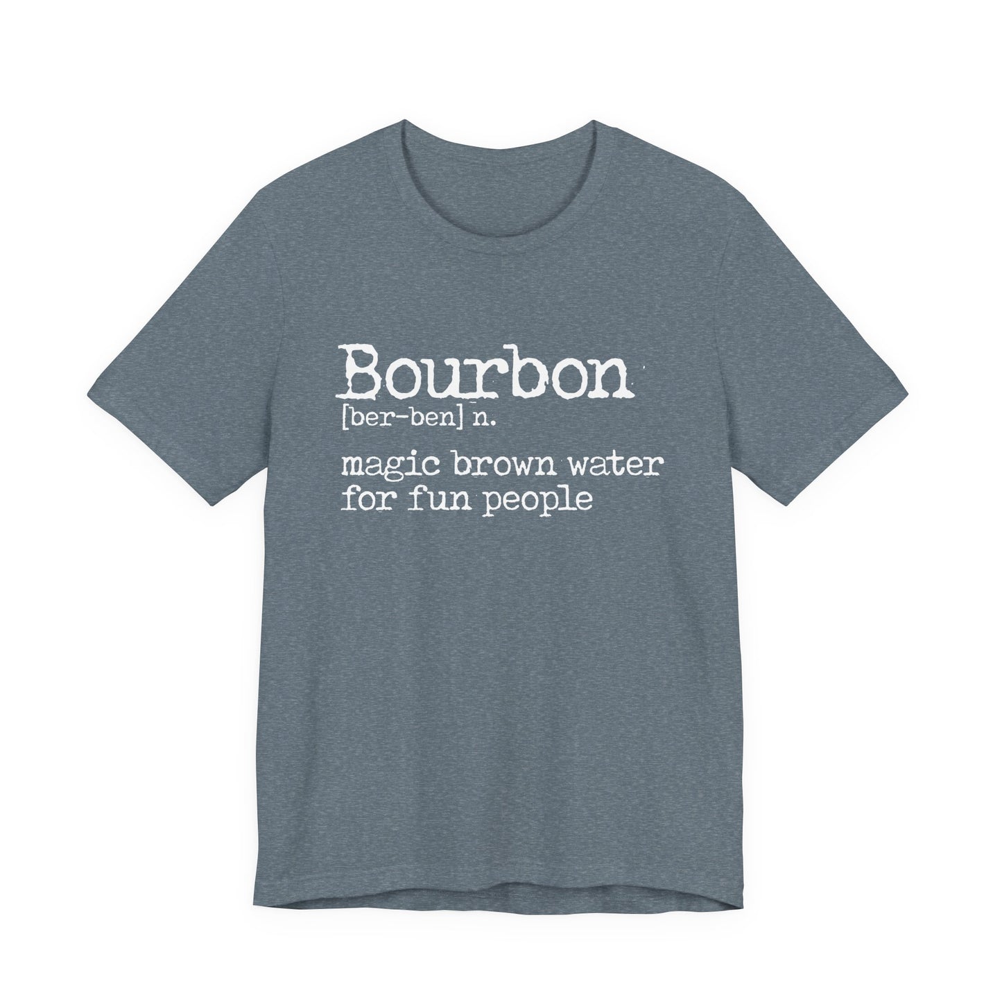 Bourbon Definition Unisex Jersey Short Sleeve Tee