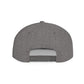 Bonded Bourbon Flat Bill Snapback Hat — Distressed Whiskey Logo Cap