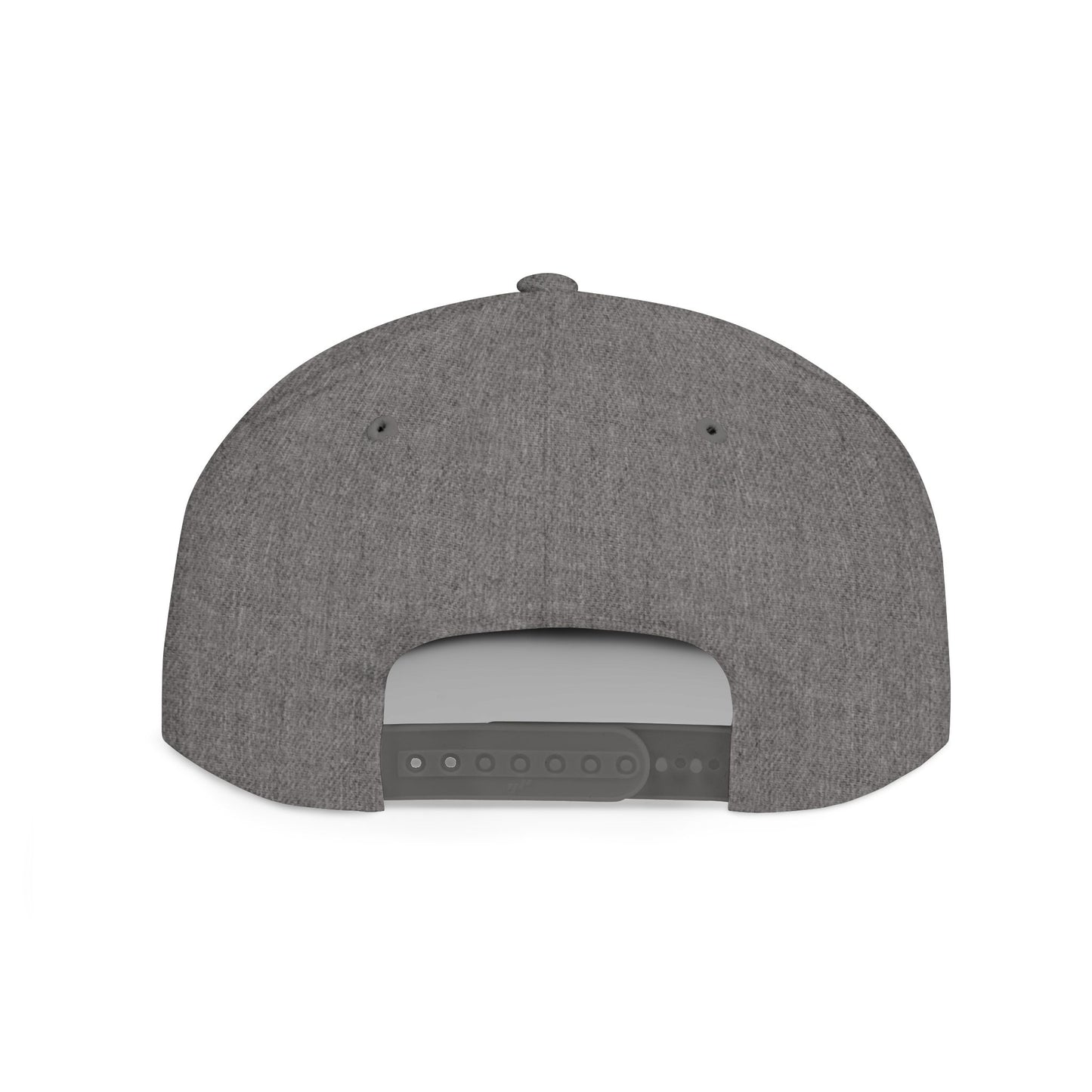 Bonded Bourbon Flat Bill Snapback Hat — Distressed Whiskey Logo Cap