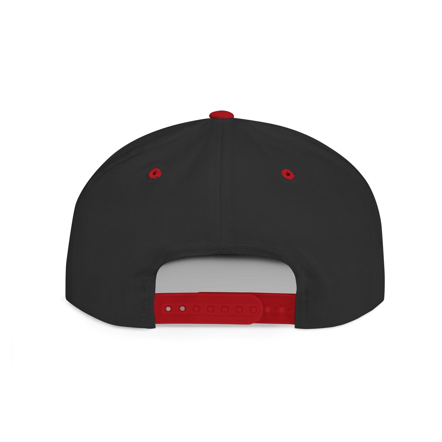 Bonded Bourbon Flat Bill Snapback Hat — Distressed Whiskey Logo Cap