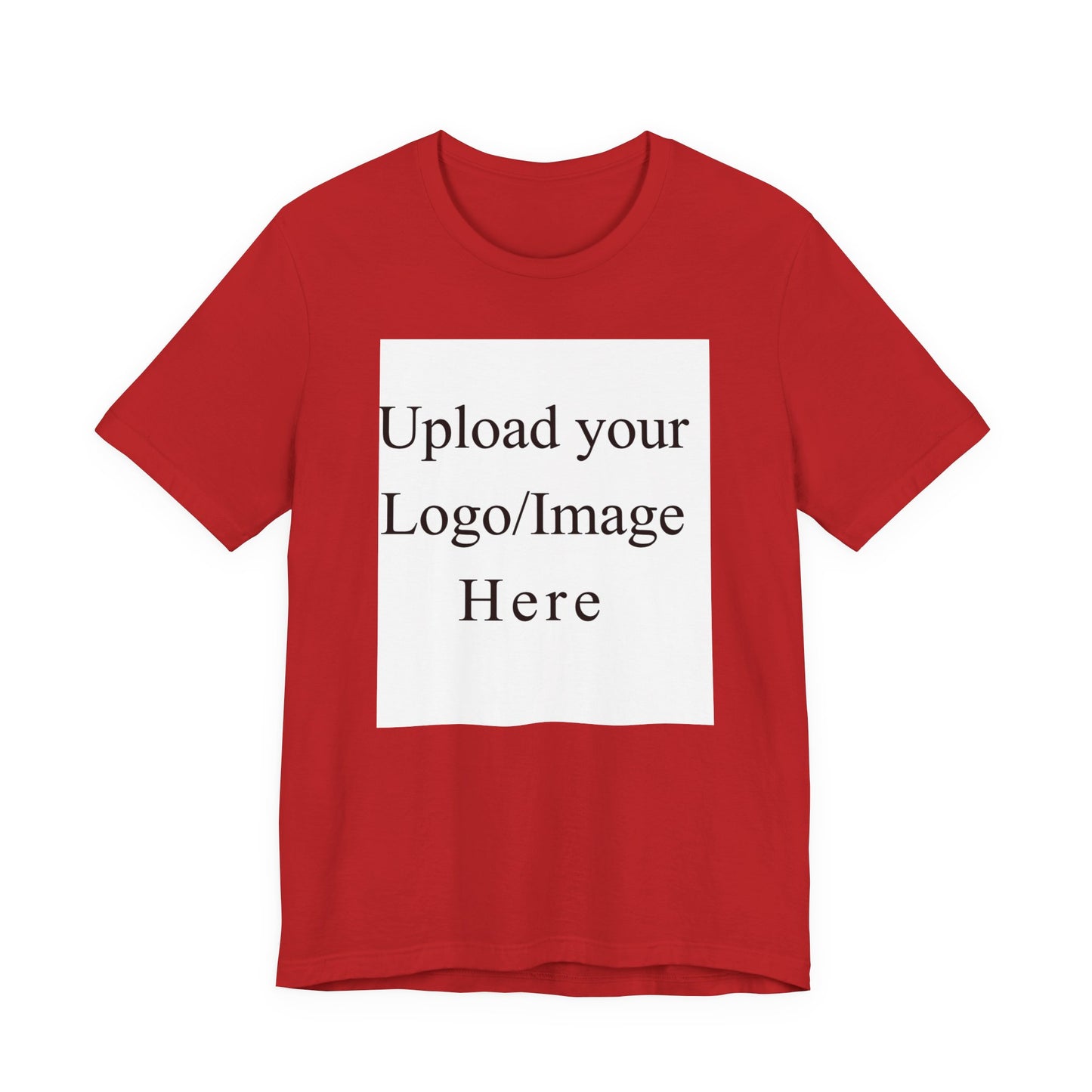 Customizable T-Shirt – Personalized Upload Tee (Your Text/Logo Here)