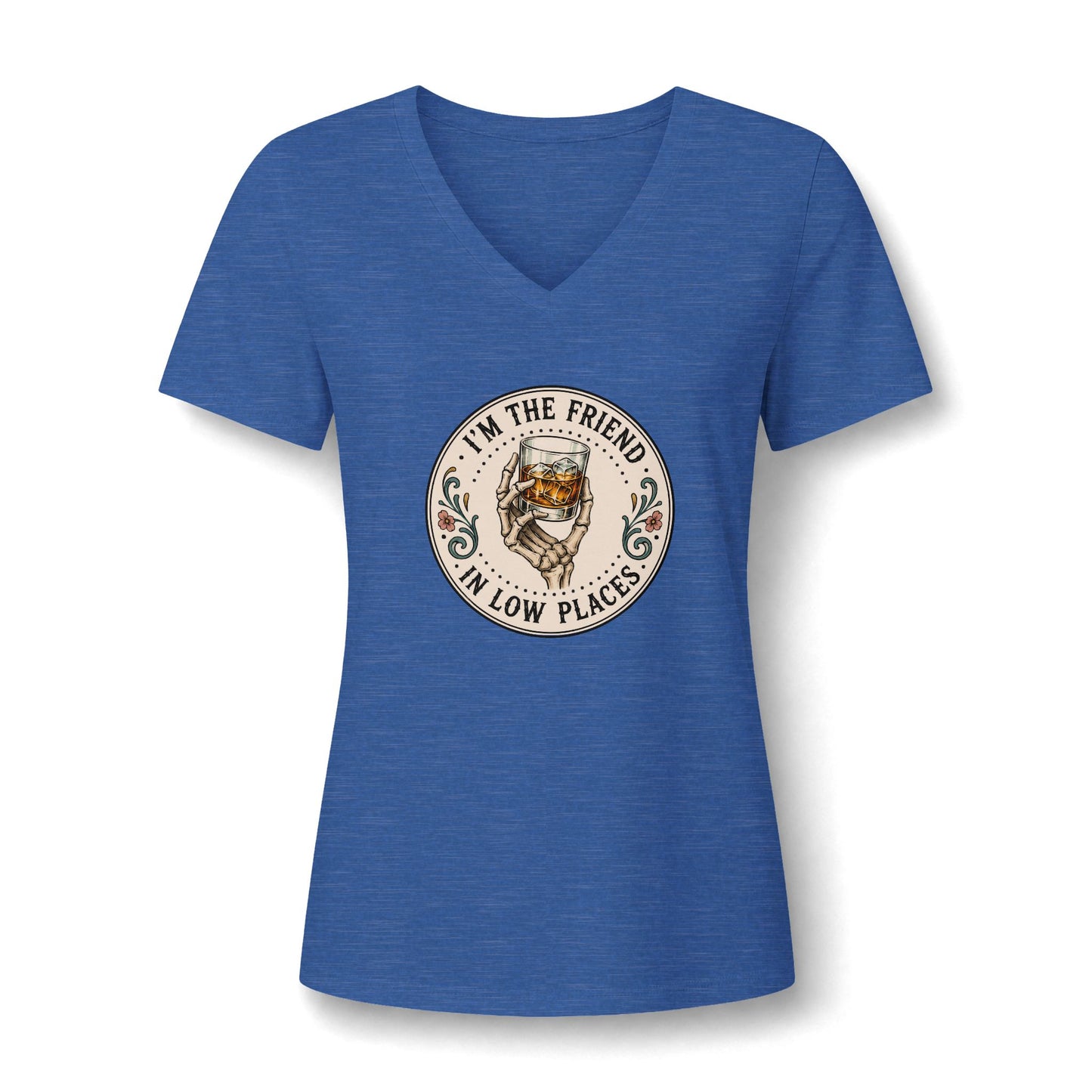 I'm the Friend in Low Places V-Neck Tee