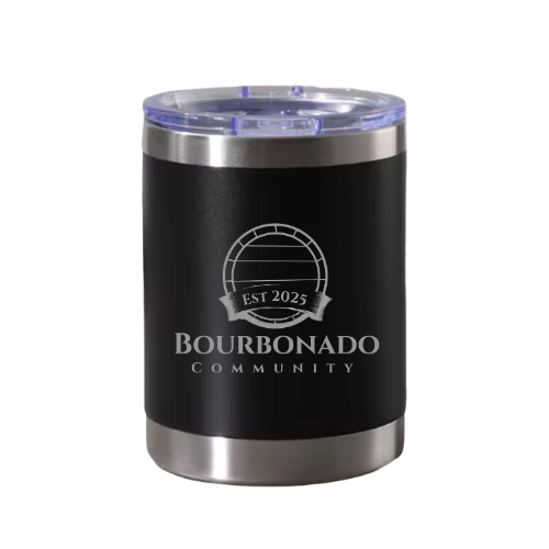 Bourbonado 10 oz. Insulated Stainless Steel Tumbler