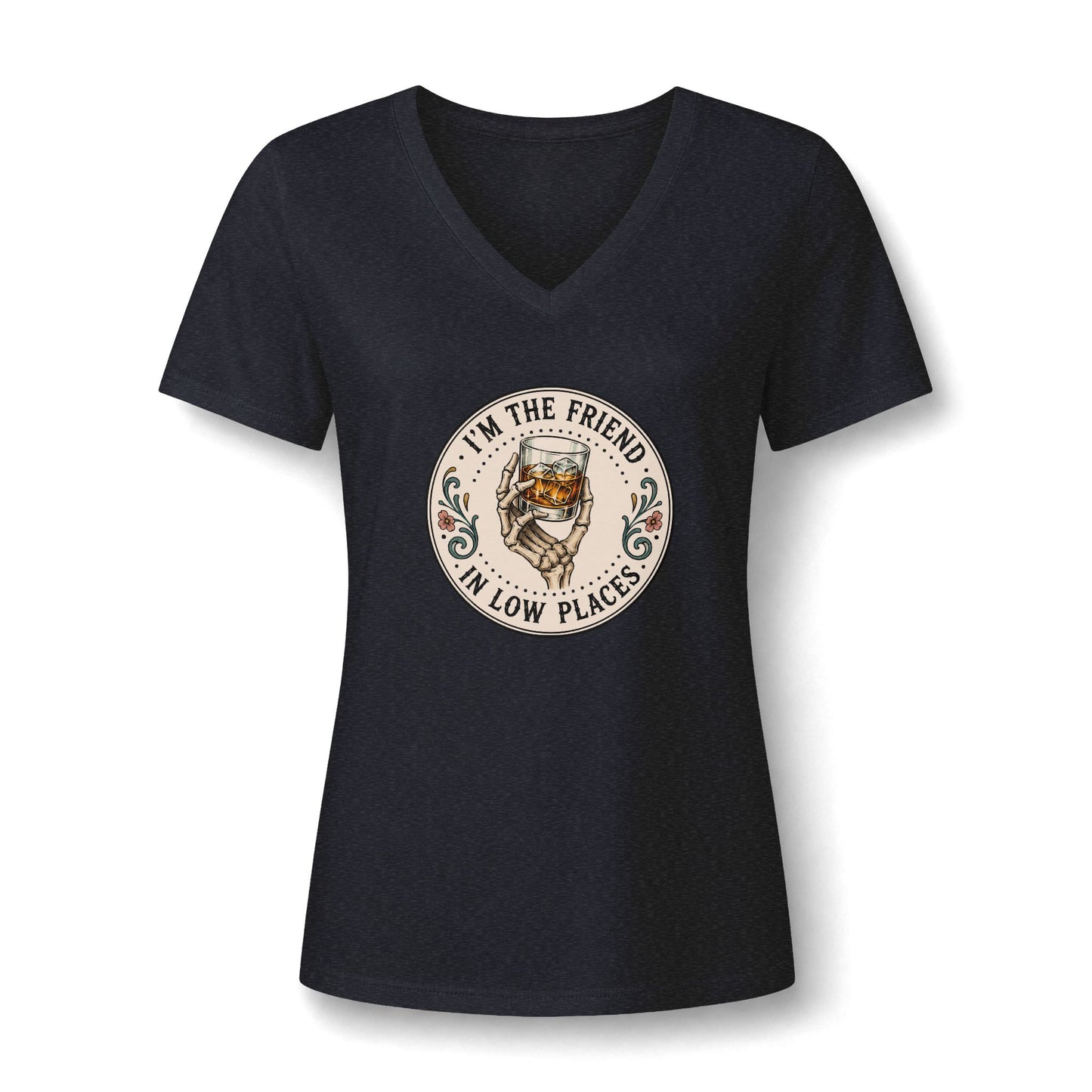 I'm the Friend in Low Places V-Neck Tee