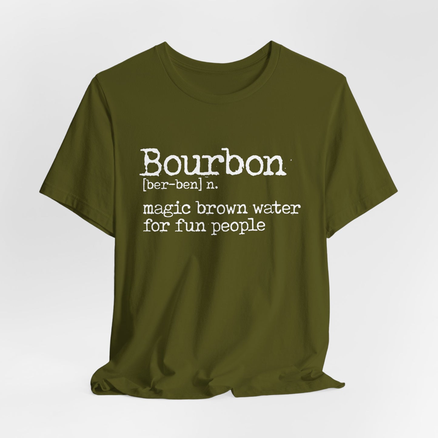 Bourbon Definition Unisex Jersey Short Sleeve Tee