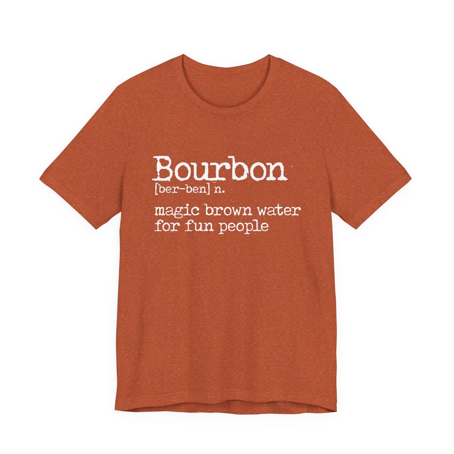 Bourbon Definition Unisex Jersey Short Sleeve Tee