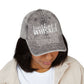 Vintage Embroidered Cap — 'Sunshine & Whiskey' Washed Baseball Hat