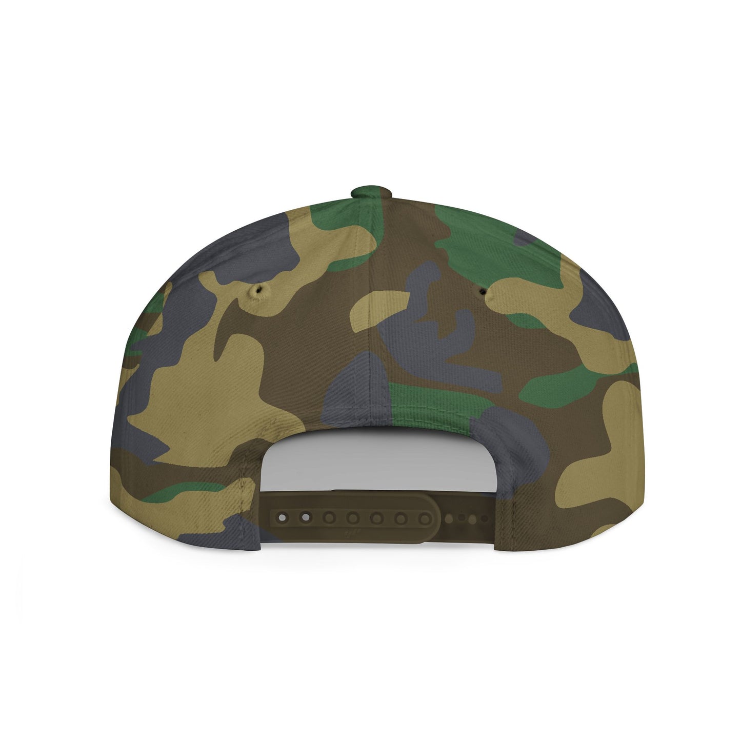 Bonded Bourbon Flat Bill Snapback Hat — Distressed Whiskey Logo Cap