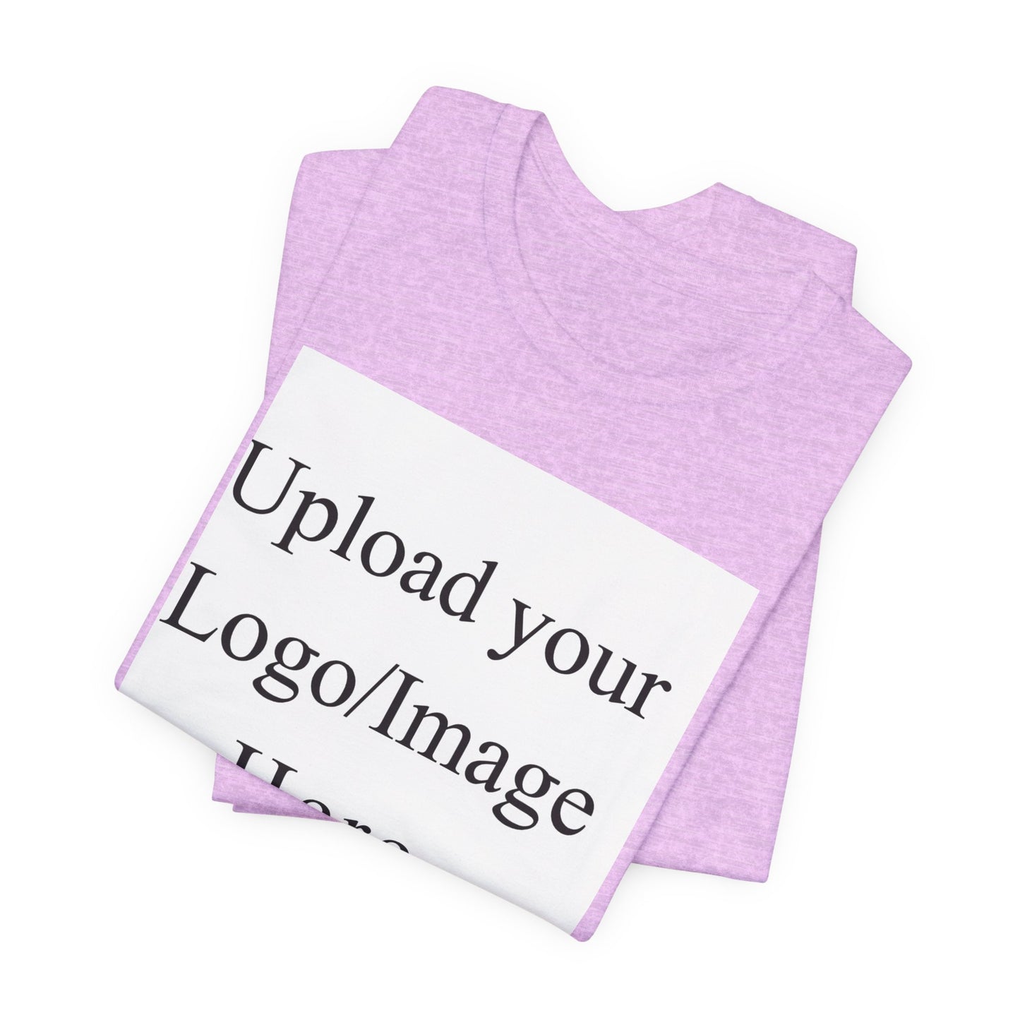 Customizable T-Shirt – Personalized Upload Tee (Your Text/Logo Here)