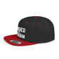 Bonded Bourbon Flat Bill Snapback Hat — Distressed Whiskey Logo Cap
