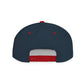 Bonded Bourbon Flat Bill Snapback Hat — Distressed Whiskey Logo Cap