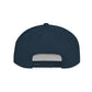 Bonded Bourbon Flat Bill Snapback Hat — Distressed Whiskey Logo Cap