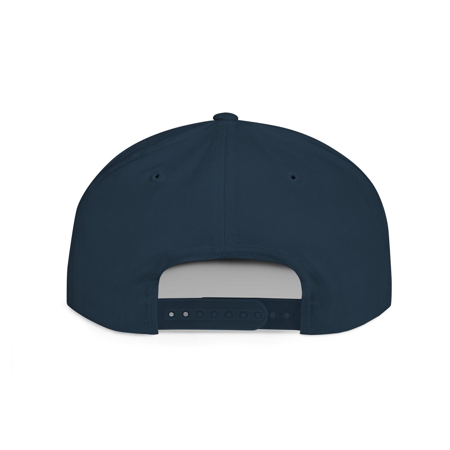 Bonded Bourbon Flat Bill Snapback Hat — Distressed Whiskey Logo Cap