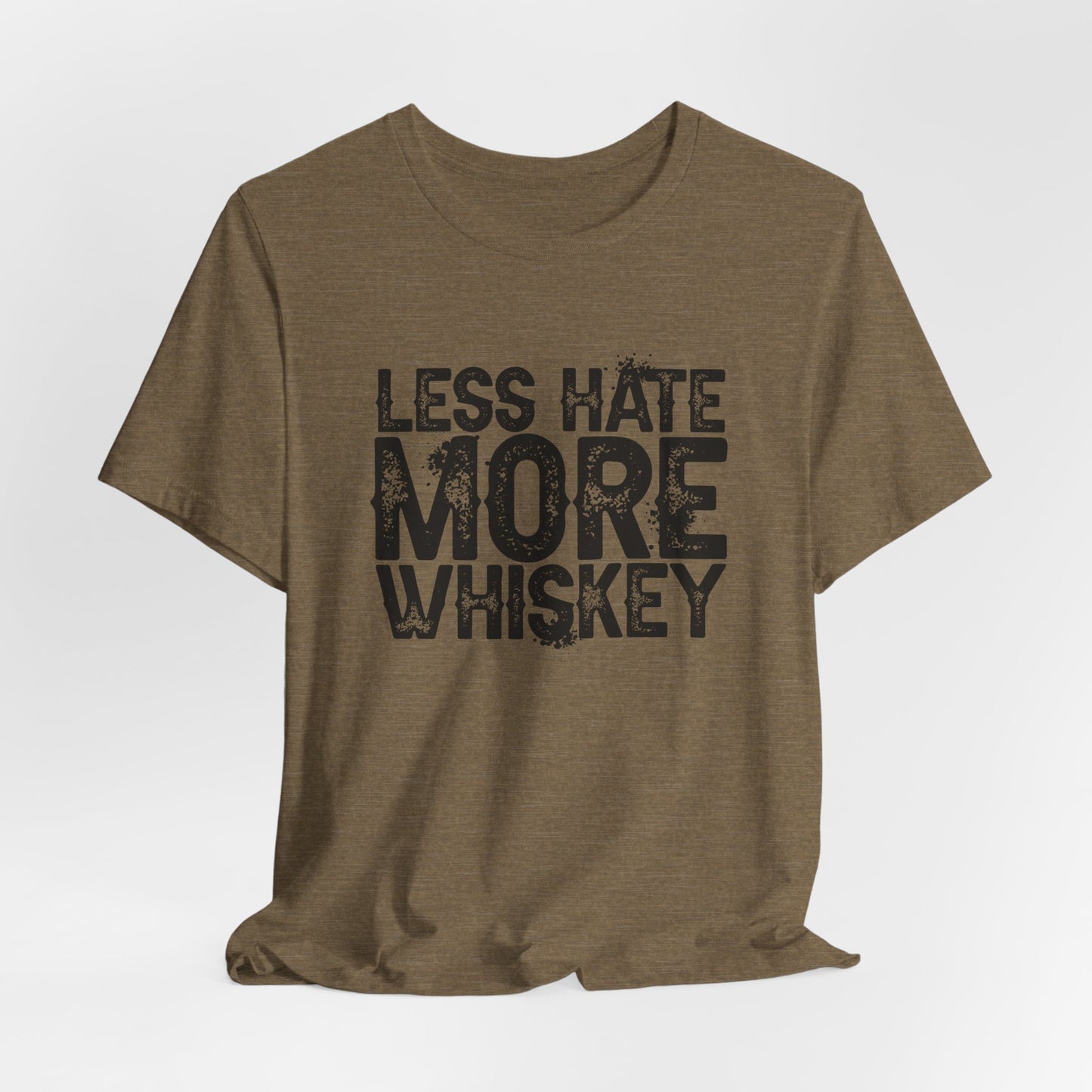 Less HATE Unisex Jersey Short Sleeve Tee