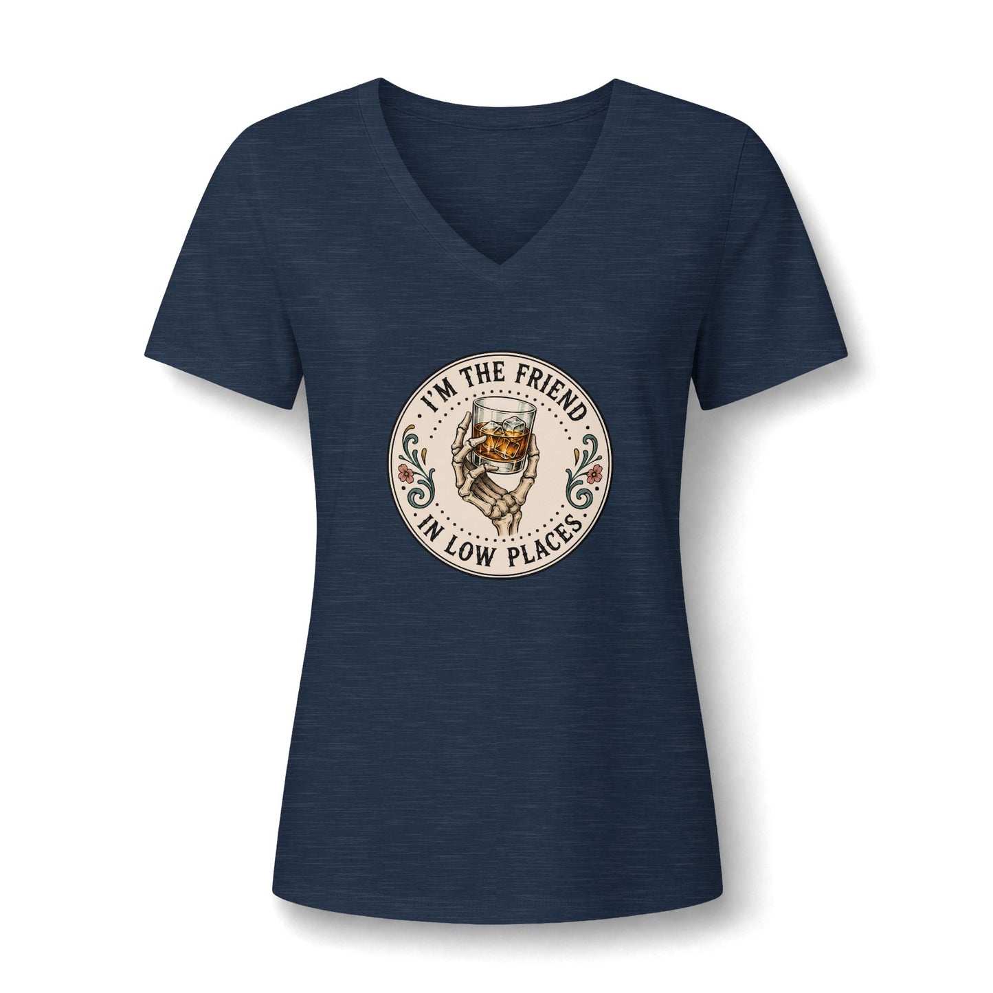 I'm the Friend in Low Places V-Neck Tee