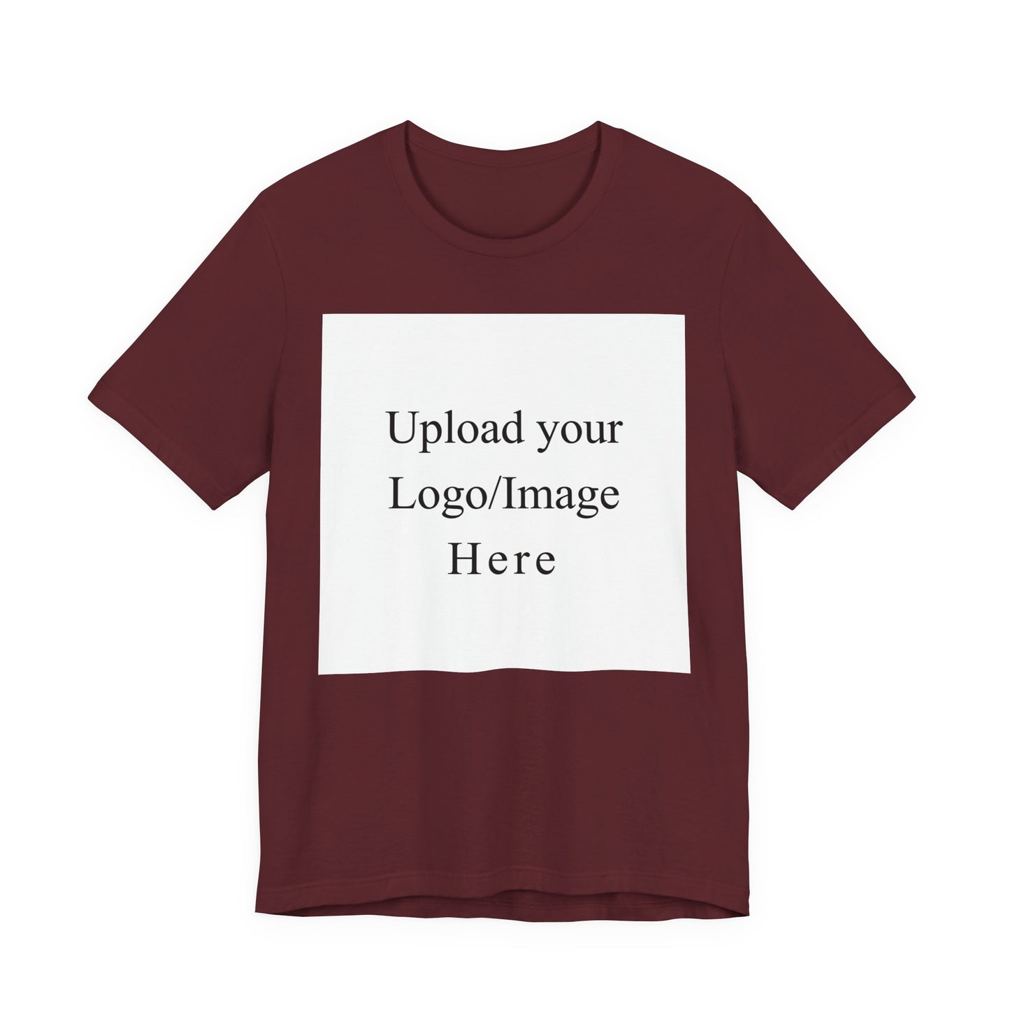 Customizable T-Shirt – Personalized Upload Tee (Your Text/Logo Here)
