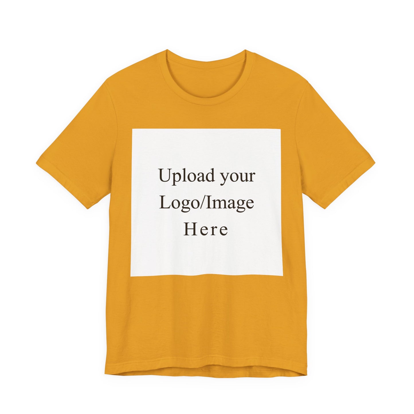 Customizable T-Shirt – Personalized Upload Tee (Your Text/Logo Here)