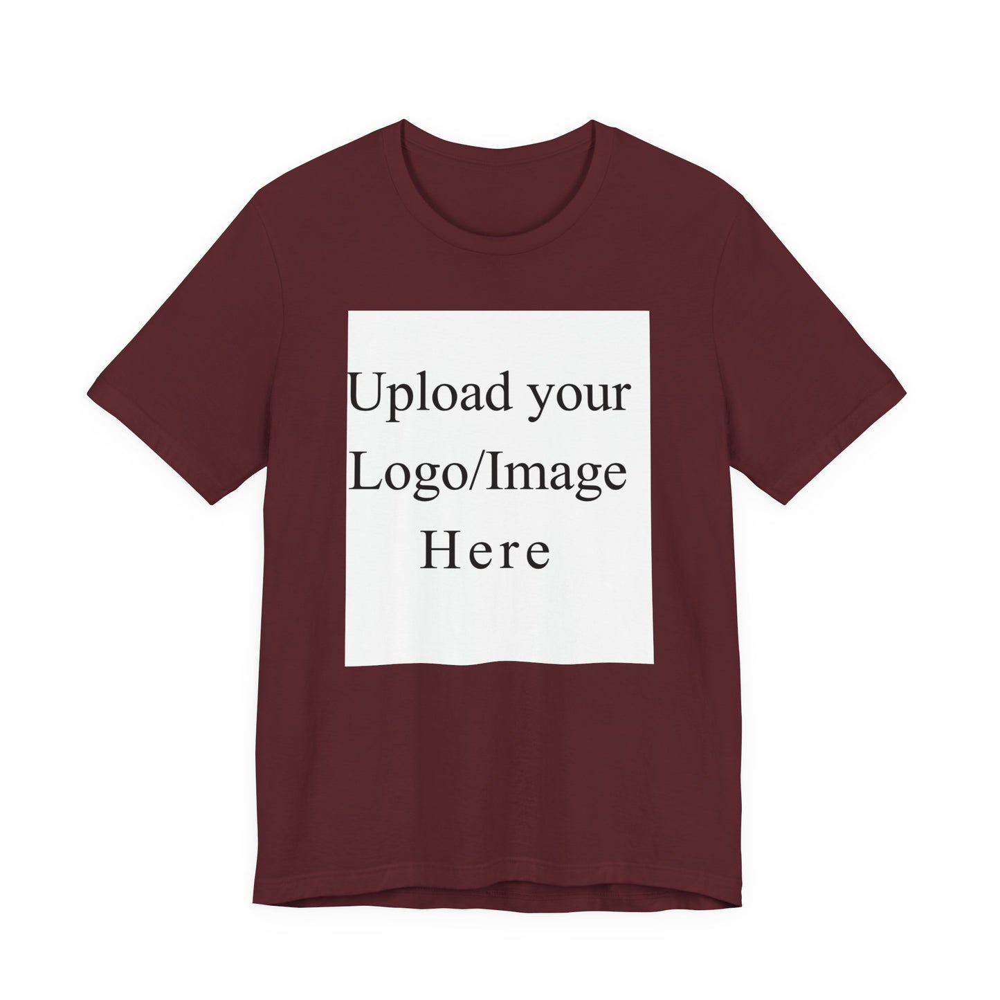 Customizable T-Shirt – Personalized Upload Tee (Your Text/Logo Here)