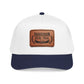 Bourbon Real Talk Leather Patch Baseball Cap